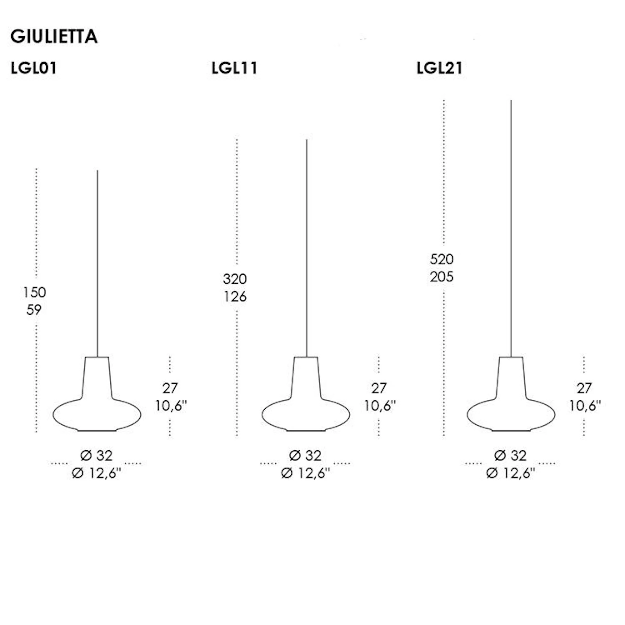 Romeo & Giulietta Pendant Light - Image 105