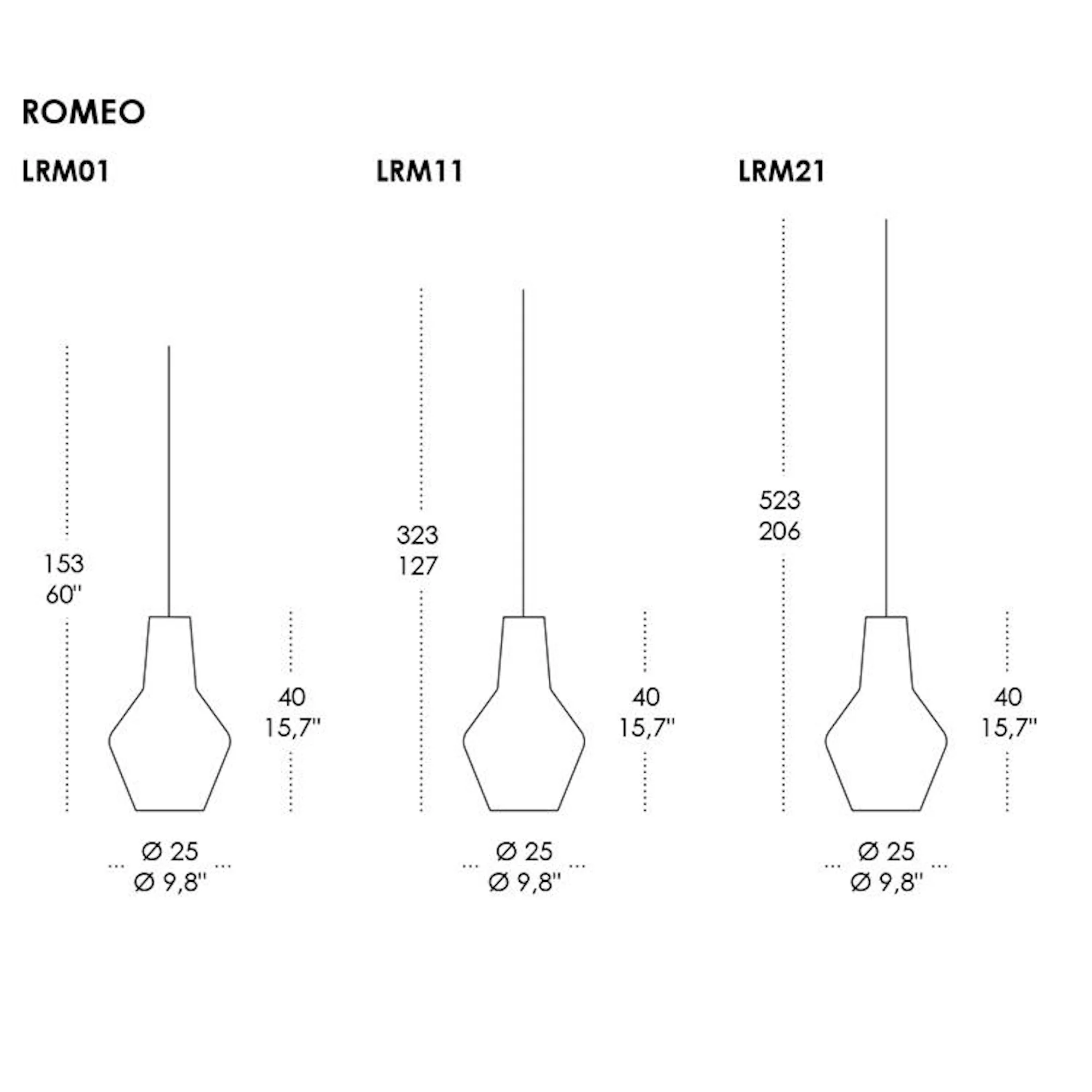 Romeo & Giulietta Pendant Light - Image 12